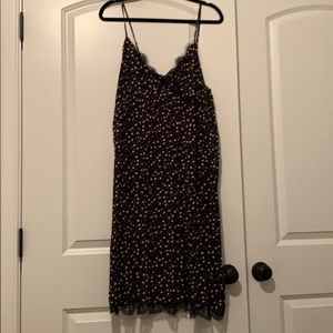 Pretty black floral dress